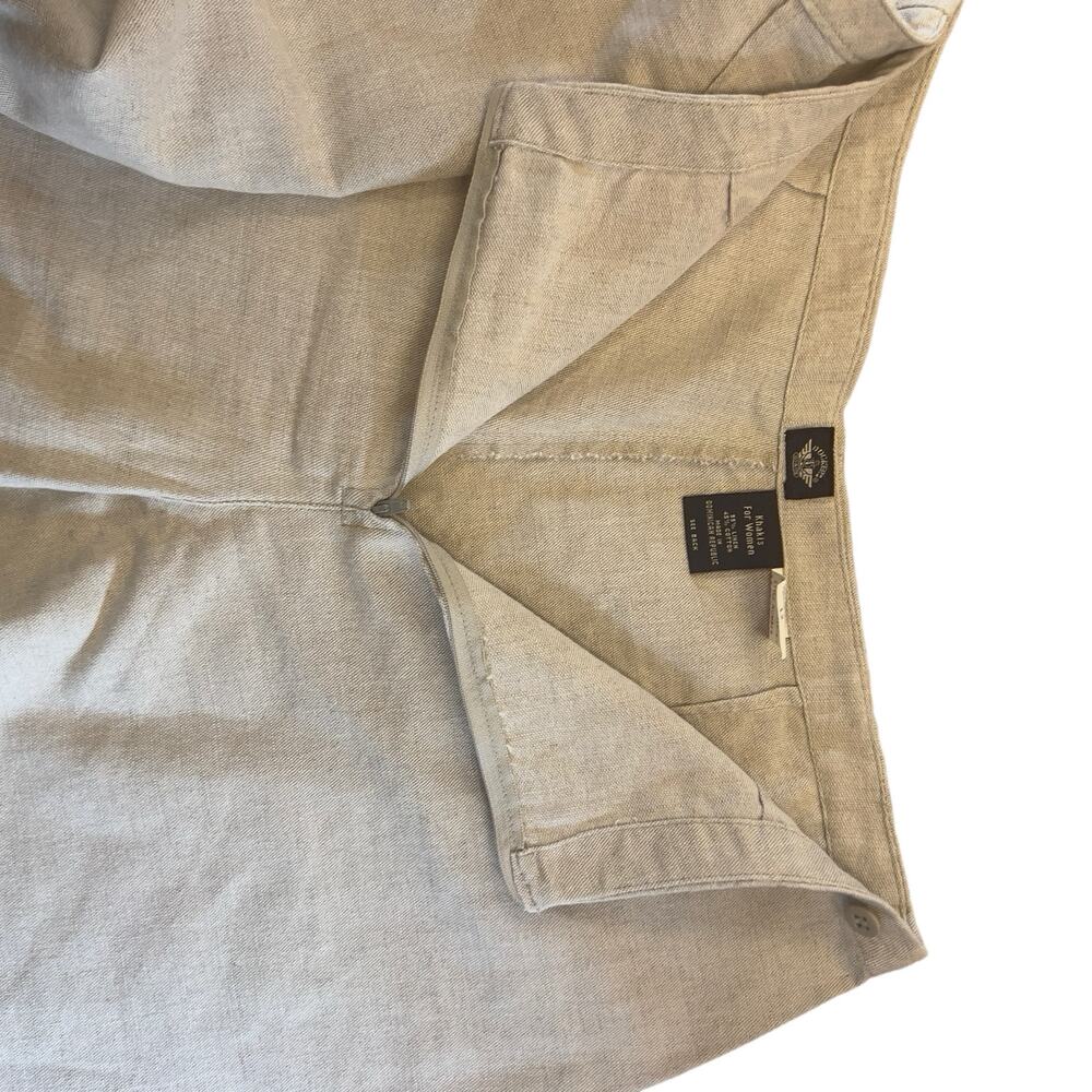 Dockers size 12 khaki skort, athleisure, golf, tennis, walking, sport #2396 - Picture 4 of 7